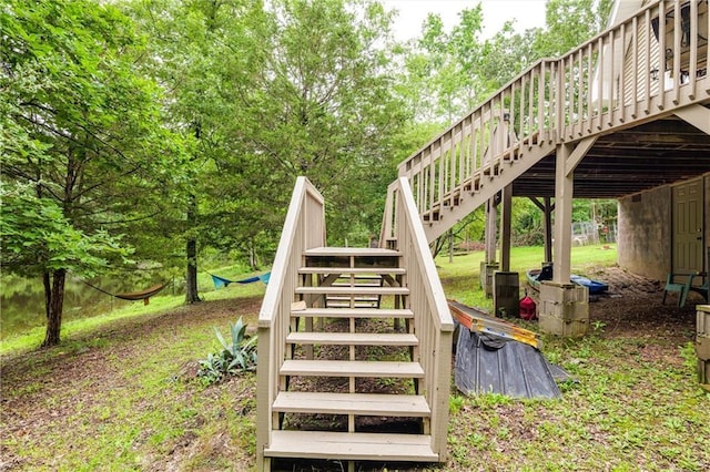 1182 Cedar Rd, Lincolnton, GA 30817 - view of stairs