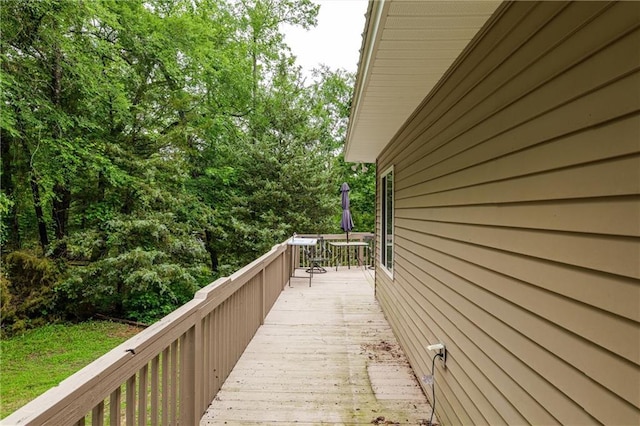 1182 Cedar Rd, Lincolnton, GA 30817 - view of deck