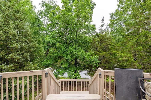 1182 Cedar Rd, Lincolnton, GA 30817 - view of wooden deck