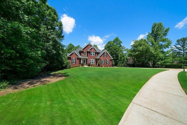7251 Bluewater Ln, Douglasville, GA 30135 - view of front of property featuring a front yard