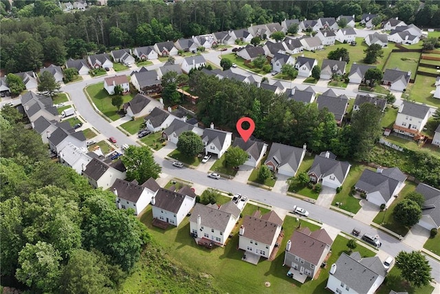 285 Kentshire Pl, Lawrenceville, GA 30044 - aerial view of property and surrounding area with nearby suburban area