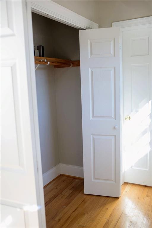 view of closet