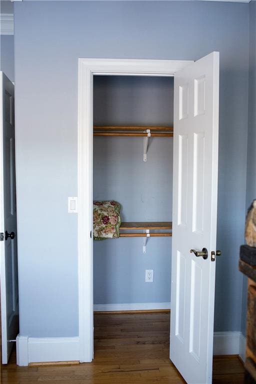 view of closet