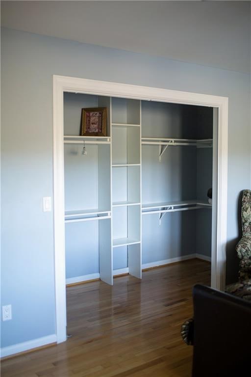 view of closet