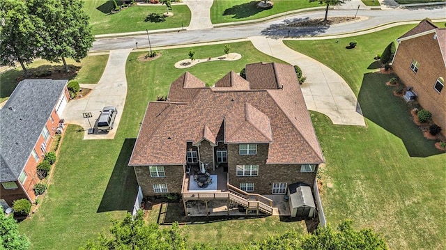 aerial view