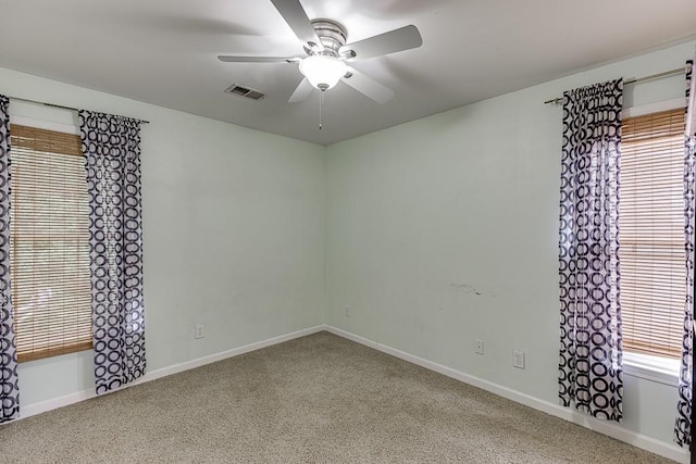 1045 Legacy Walk, Woodstock, GA 30189 - carpeted empty room featuring ceiling fan and baseboards