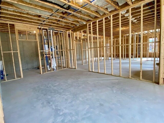 9224 Waldrip Rd, Gainesville, GA 30506 - miscellaneous room featuring concrete floors