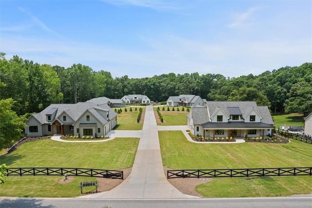 9224 Waldrip Rd, Gainesville, GA 30506 - view from above of property featuring a heavily wooded area