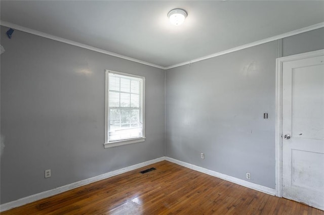 600 Forrest Rd, Fort Oglethorpe, GA 30742 - spare room with wood finished floors and ornamental molding