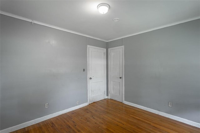 600 Forrest Rd, Fort Oglethorpe, GA 30742 - spare room with wood finished floors and ornamental molding