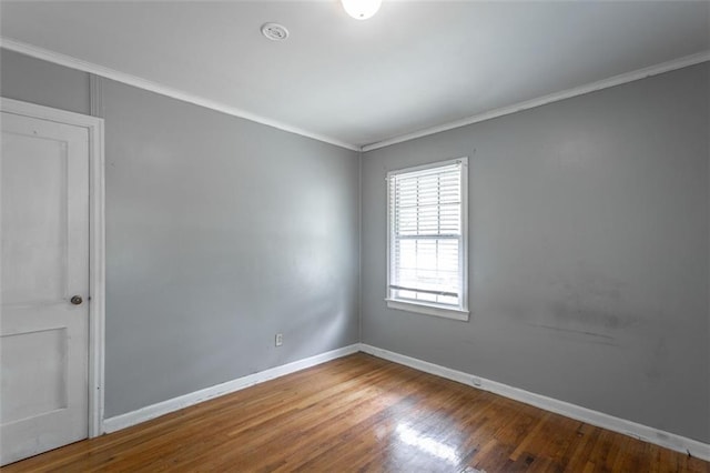 600 Forrest Rd, Fort Oglethorpe, GA 30742 - empty room with crown molding and wood finished floors