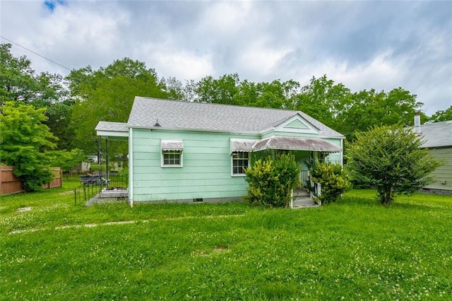 600 Forrest Rd, Fort Oglethorpe, GA 30742 - back of house featuring crawl space