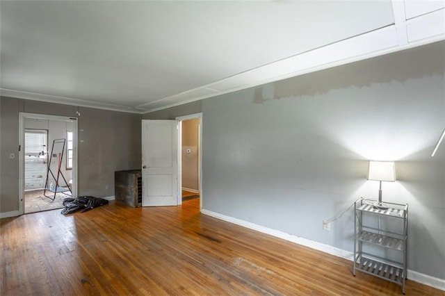 600 Forrest Rd, Fort Oglethorpe, GA 30742 - unfurnished room with hardwood / wood-style floors and baseboards