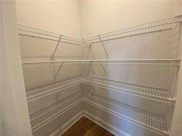 view of pantry