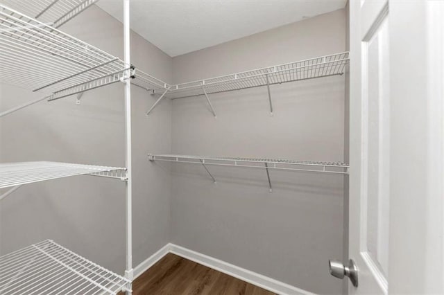 5514 E Stoneway Ct, Villa Rica, GA 30180 - walk in closet featuring wood finished floors