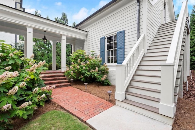 6440 Westchester Pl, Cumming, GA 30040 - porch with stairs