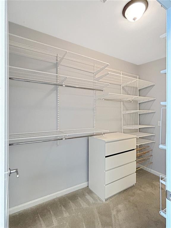 3040 Peachtree Rd NW Unit 1501, Atlanta, GA 30305 - spacious closet featuring carpet flooring