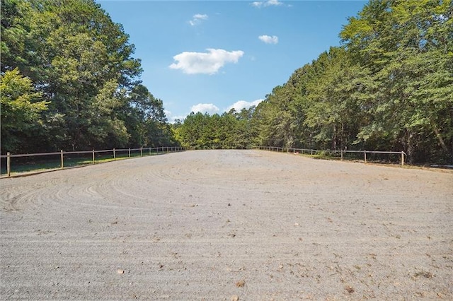 3842 Ernest W Barrett Pkwy SW, Marietta, GA 30064 - view of property's community featuring a forest view and an enclosed riding area
