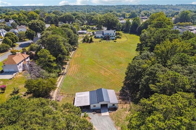 3842 Ernest W Barrett Pkwy SW, Marietta, GA 30064 - view from above of property featuring a heavily wooded area