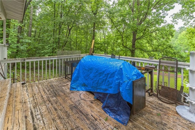 504 J C Daniel Rd, Carrollton, GA 30117 - view of wooden terrace