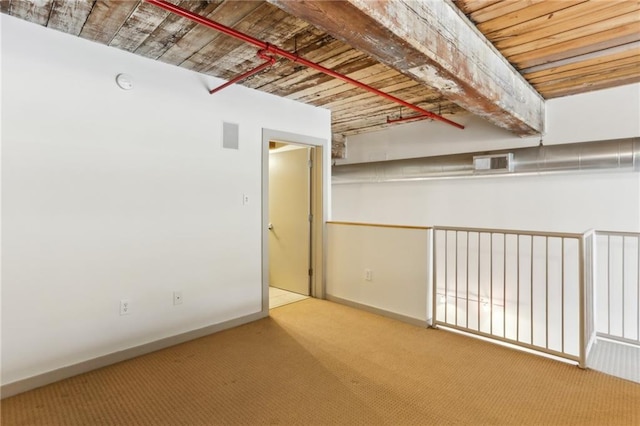 170 Boulevard Se E127, Atlanta, GA 30312 - spare room with carpet floors, baseboards, and a smoke detector