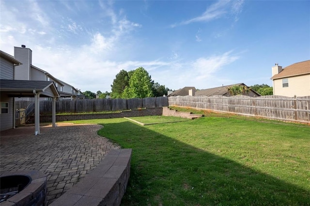 9120 Alden Dr, Locust Grove, GA 30248 - view of yard featuring a patio area