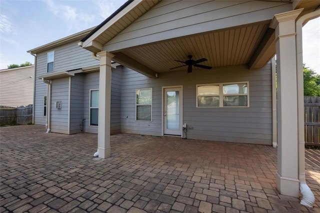 9120 Alden Dr, Locust Grove, GA 30248 - view of patio featuring a ceiling fan