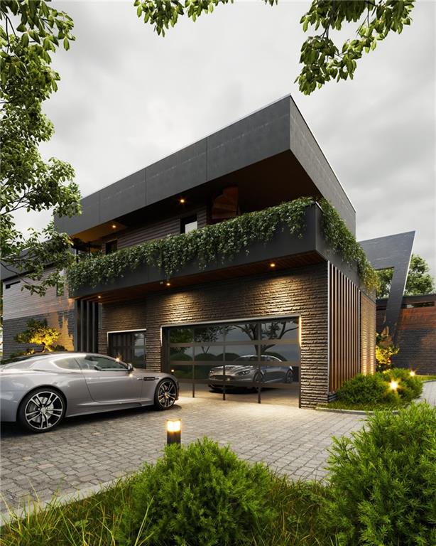 633 Cagle Rd, Marietta, GA 30068 - view of car parking featuring a garage