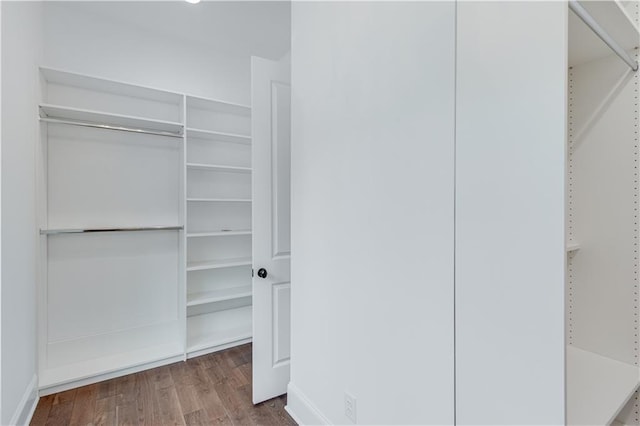 view of closet