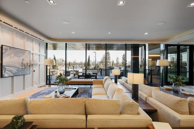 2425 Peachtree Rd NE Unit 903, Atlanta, GA 30305 - lobby featuring floor to ceiling windows