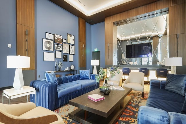 2425 Peachtree Rd NE Unit 903, Atlanta, GA 30305 - building lobby featuring a towering ceiling