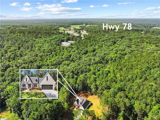 2335 Azalea Dr, Loganville, GA 30052 - aerial view of property's location with property boundaries highlighted