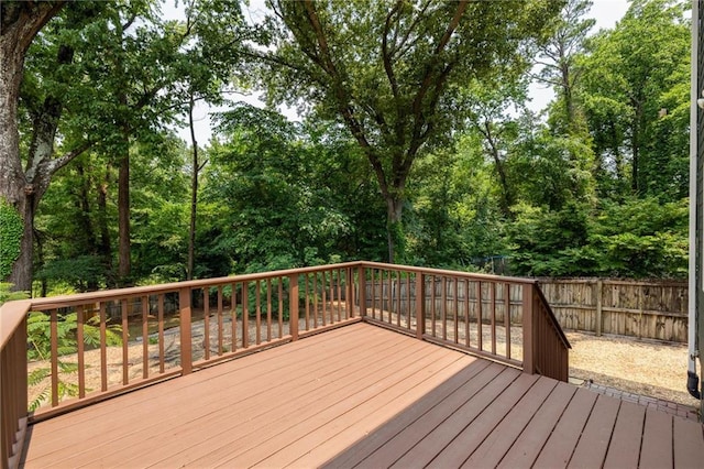 2876 White Oak Dr, Decatur, GA 30032 - deck with a fenced backyard