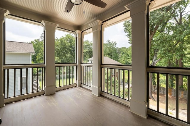 2876 White Oak Dr, Decatur, GA 30032 - view of unfurnished sunroom
