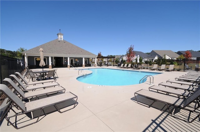 3735 Westhaven Dr, Cumming, GA 30040 - community pool featuring a patio area