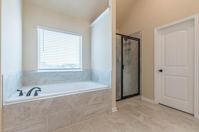 171 Osier Dr, Mcdonough, GA 30252 - full bath with a garden tub and a stall shower