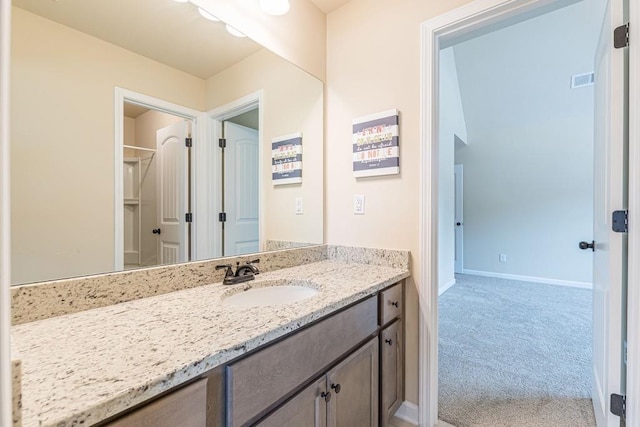 171 Osier Dr, Mcdonough, GA 30252 - bathroom featuring vanity and baseboards