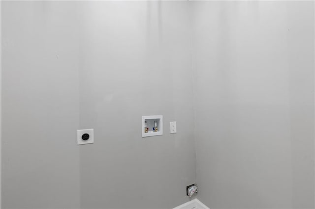 2599 Willow Creek Dr, Duluth, GA 30096 - washroom featuring hookup for an electric dryer, hookup for a washing machine, and baseboards