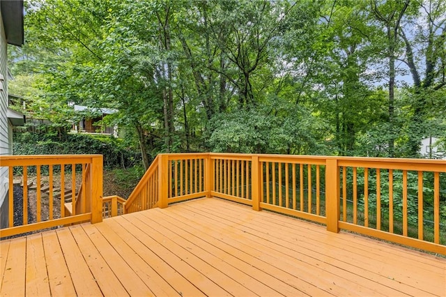 2599 Willow Creek Dr, Duluth, GA 30096 - view of wooden terrace