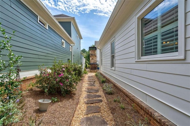 view of home's exterior