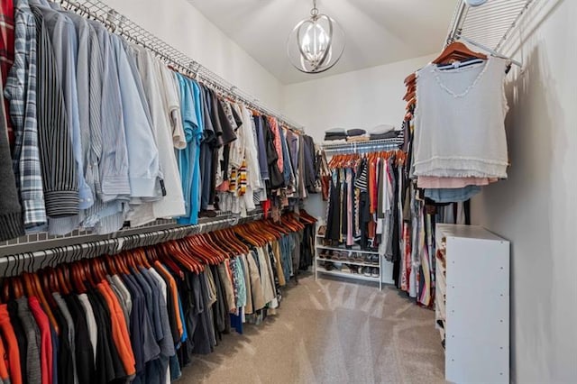 12603 Itaska Walk, Milton, GA 30004 - spacious closet with carpet flooring and a chandelier