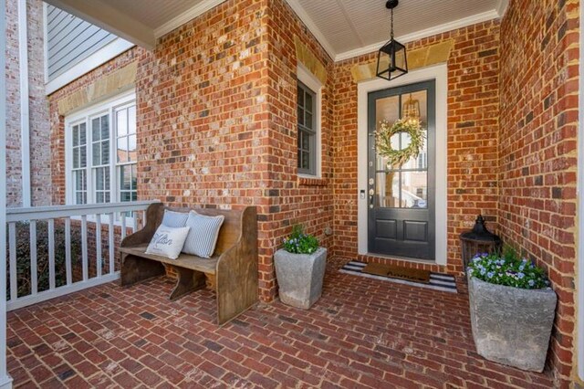 12603 Itaska Walk, Milton, GA 30004 - property entrance featuring brick siding and a porch