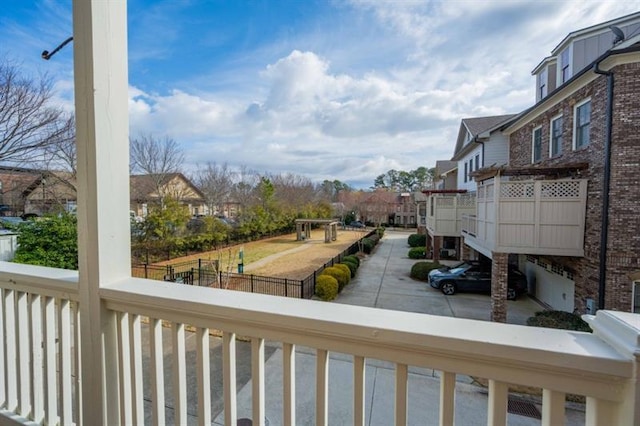 12603 Itaska Walk, Milton, GA 30004 - balcony with a residential view