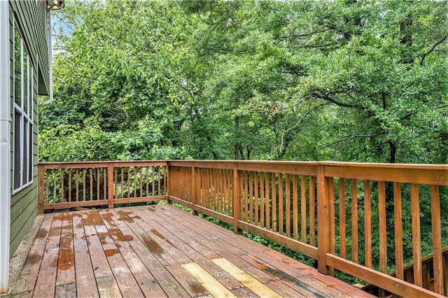 157 Spur Ln, Hiram, GA 30141 - view of wooden terrace