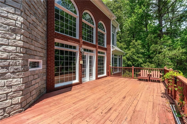 11569 Finley St, Suwanee, GA 30024 - view of wooden terrace