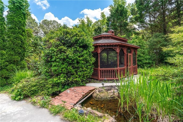 11569 Finley St, Suwanee, GA 30024 - view of home's community featuring a gazebo