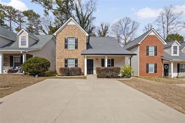 front of property with covered porch