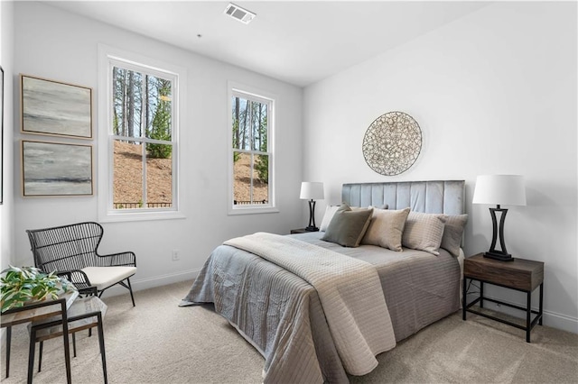 4918 Sudbrook Way Unit 252, Peachtree Corners, GA 30092 - bedroom with baseboards, carpet flooring, and visible vents