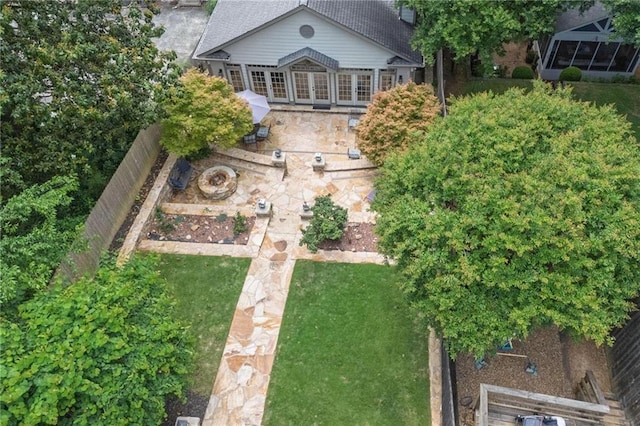 101 Terrace Dr, Atlanta, GA 30305 - view from above of property