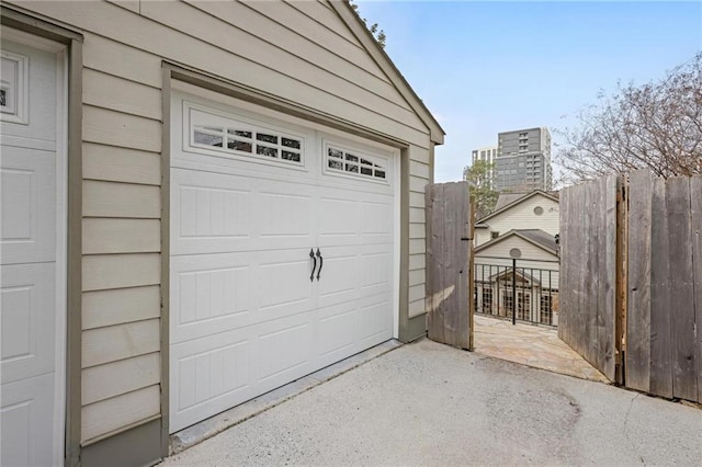 101 Terrace Dr, Atlanta, GA 30305 - garage with fence and driveway